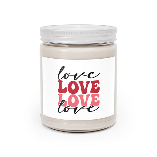 Love Love Love Love Scented Candles, 9oz