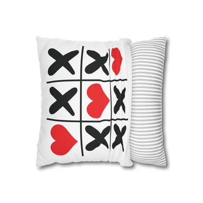 XOXO Spun Polyester Square Pillowcase