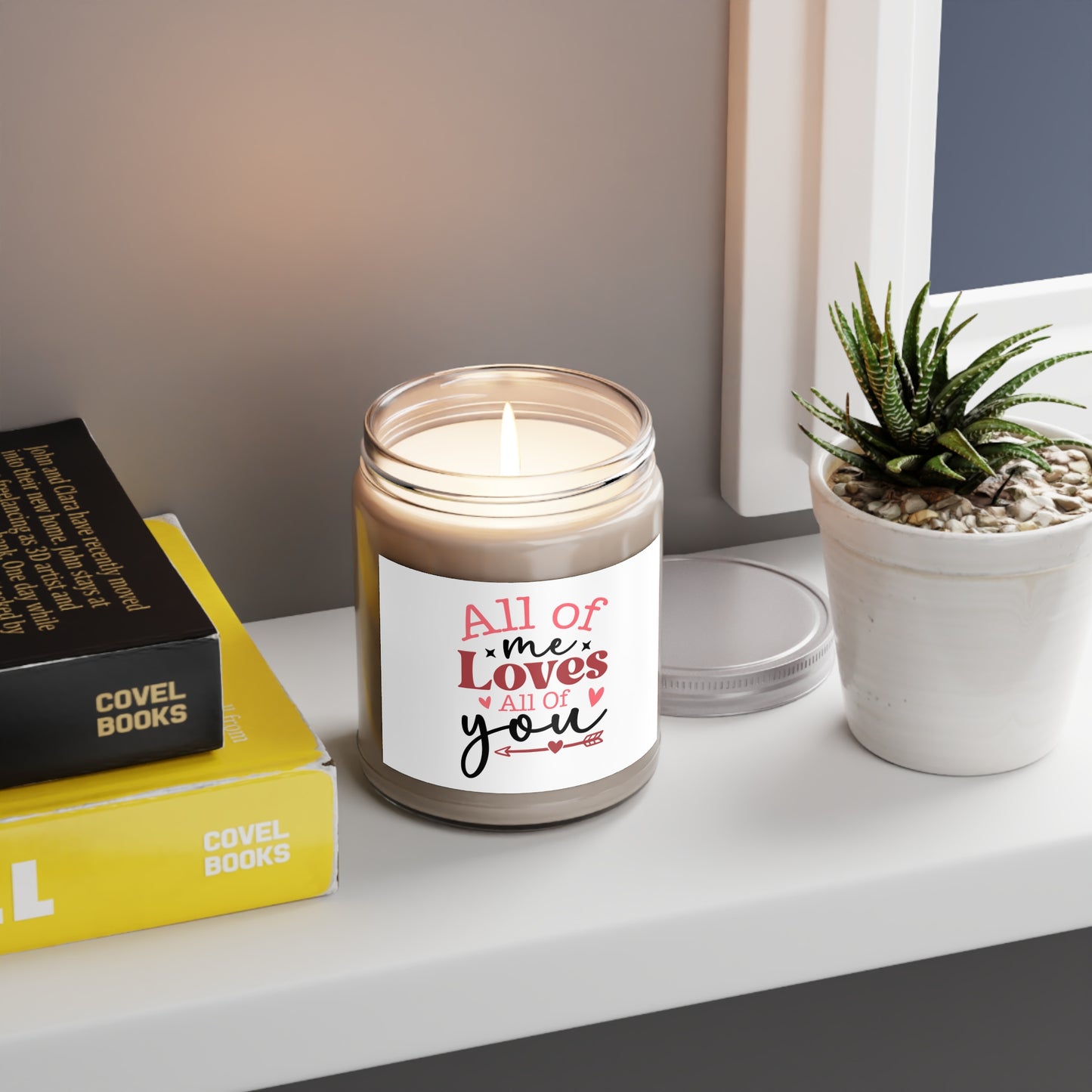 All Of Me Loves All Of  You Scented Candles, 9oz