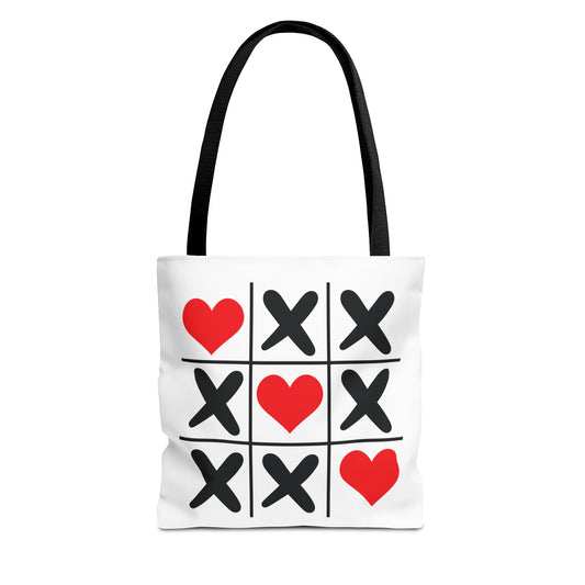 X And Heart Tote Bag