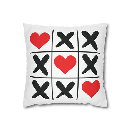 XOXO Spun Polyester Square Pillowcase