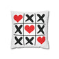 XOXO Spun Polyester Square Pillowcase